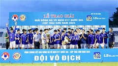 Chung kết U17 QG – Thái Sơn Nam 2024: Hà Nội lần đầu giành chức vô địch